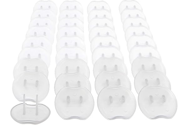 Little Chicks Baby Safety Outlet Covers Baby Proofing, 36 Pack, Outlet Plug Electrical Socket Covers