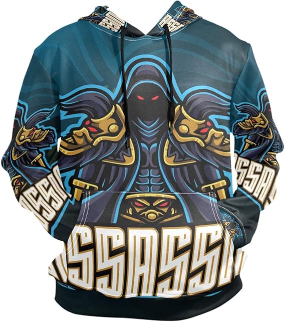 Amazon Co Jp かわいい悪魔モンスターゴースト パーカー 3d スウェットシャツ カンガルー ポケット 巾着 プルオーバー 長袖 ボーイ ガール用 服 ファッション小物