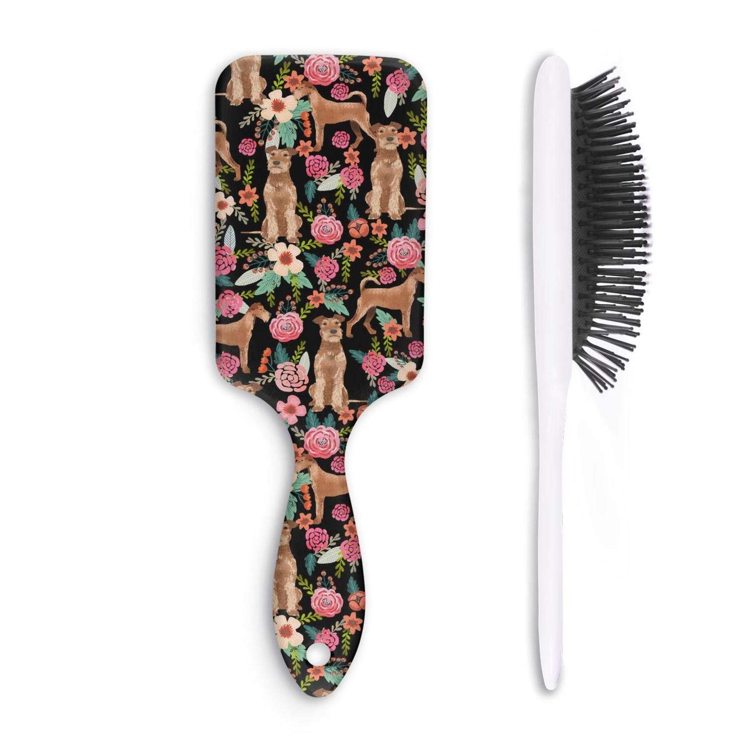 Amazon Com Golden Doodle Floral Flower Dog Hair Comb Or Brush