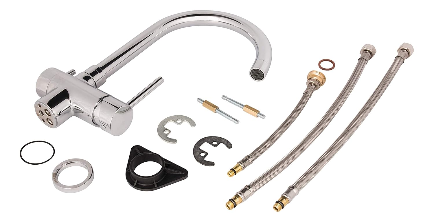 Calmwaters Drehbare Sp uuml ltischarmatur Mit Ger auml teanschluss amp