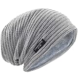 VECRY Men's Slouchy Beanie Knit Crochet Rasta Cap