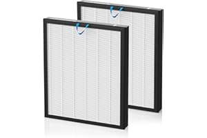 COLORFULLIFE Vital 200S Replacement Filter for LEVOIT Vital 200S and Vital 200S-P Air Purifier, 2 Pack H13 True HEPA and High-Efficiency Activated Carbon Vital 200S-P Replacement Filter, Vital 200S-RF, White