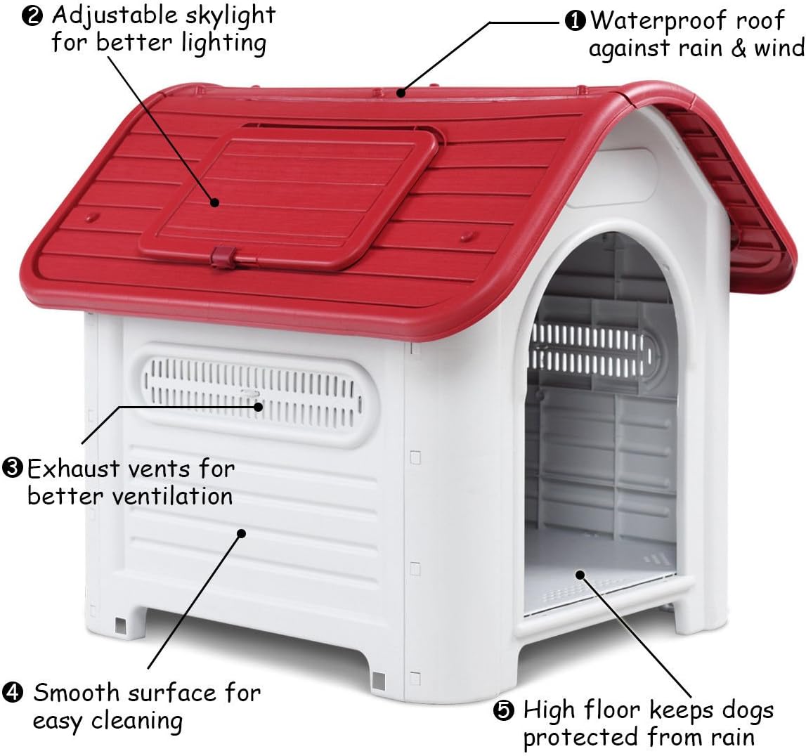 portable outdoor dog house