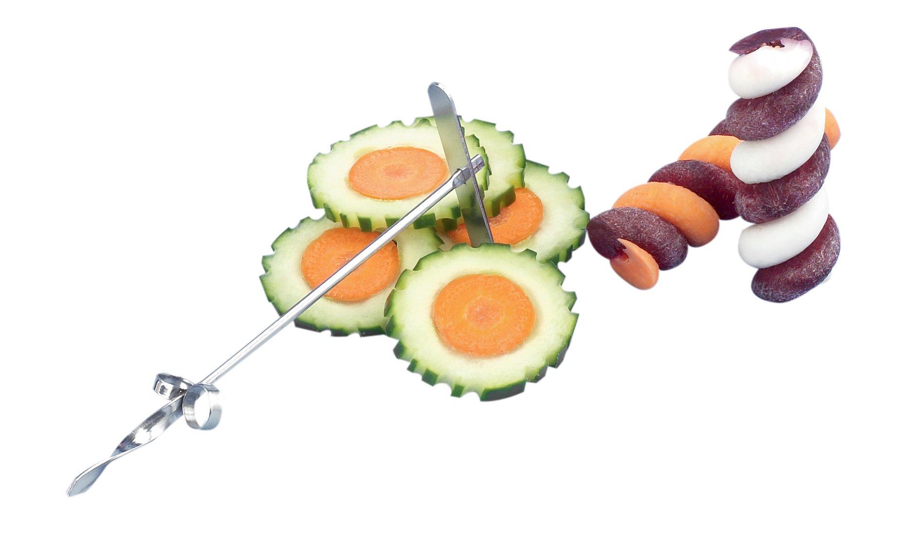 Chef Harvey’s Garnishing Kit for the Beginner, 5Piece Culinary Carving