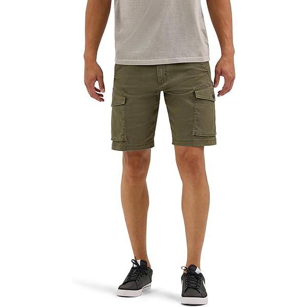 Wrangler Men's Mens Denim Cargo Shorts Mens Denim Wrangler