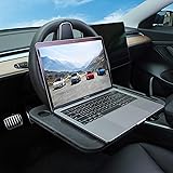 Tesla Model 3 Model Y Eating/Laptop Steering Wheel Desk Black