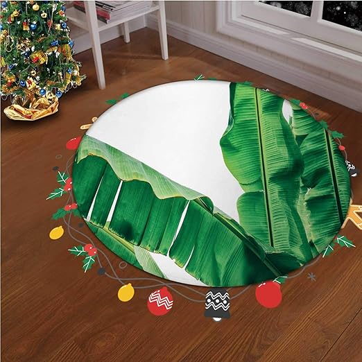 Amazon Com Green Tropical Foliage Texture Banana Palm Photo