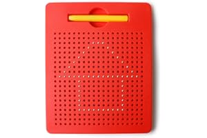 MAGBLOCK Magnetic Drawing Board for Kids Toddler Doodle & Sketch Toys Includes Magnet Pen Boosting Perschools Creativity Travel & Car Ride Activities (8.58in x6.89in)
