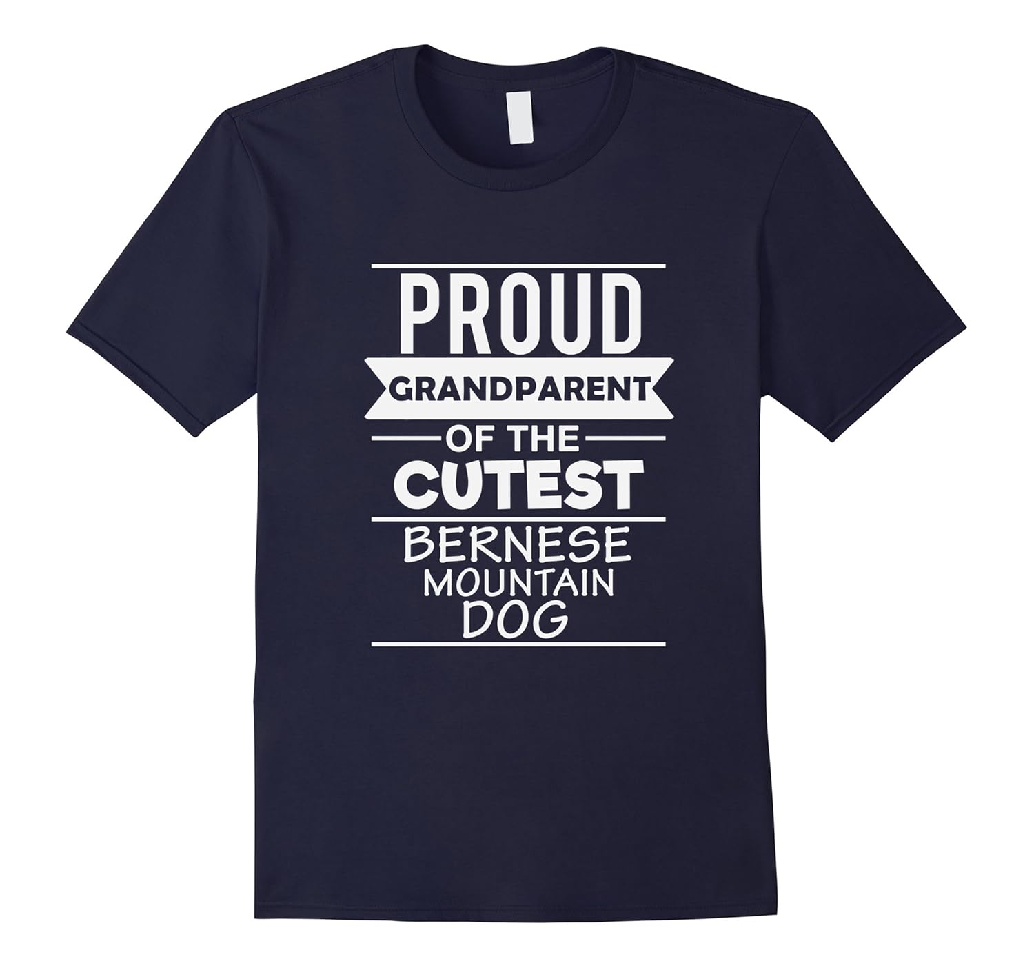 Proud Grandparent Cutest Bernese Mountain Dog Gift Shirt-anz