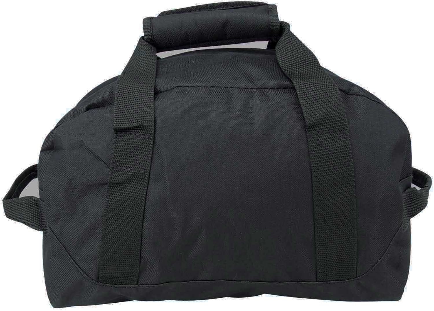  | DALIX 14" Small Duffle Bag Two Toned Gym Travel Bag (Black) | Sports Duffels