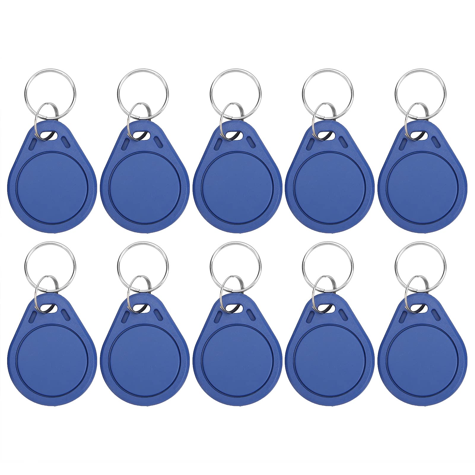 10 PCS 125kHz RFID Key Fob ID Card Token Tag Rewritable for Access Control Time Attendance Parking Lots