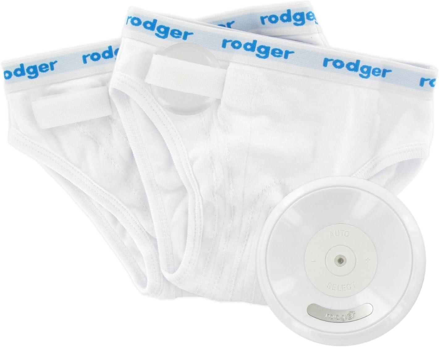 Rodger Wireless Bedwetting Alarm System with 8 Tones - Easy to Use Wireless Enuresis Alarm