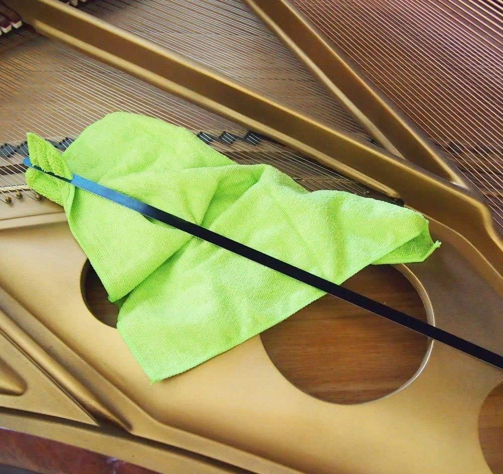 Photo 1 of Grand Piano Soundboard Cleaning Tool With Microfiber Dusting Cloth