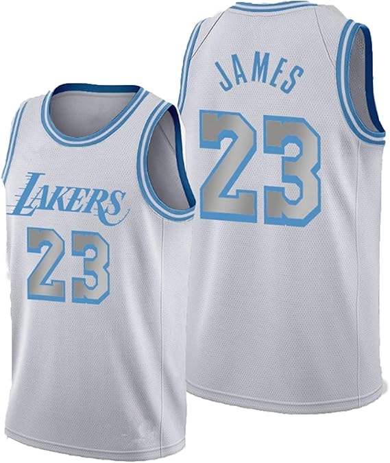 TShirt for Man Basketball Jersey Jǎměs 23 Team Training Uniform Mesh