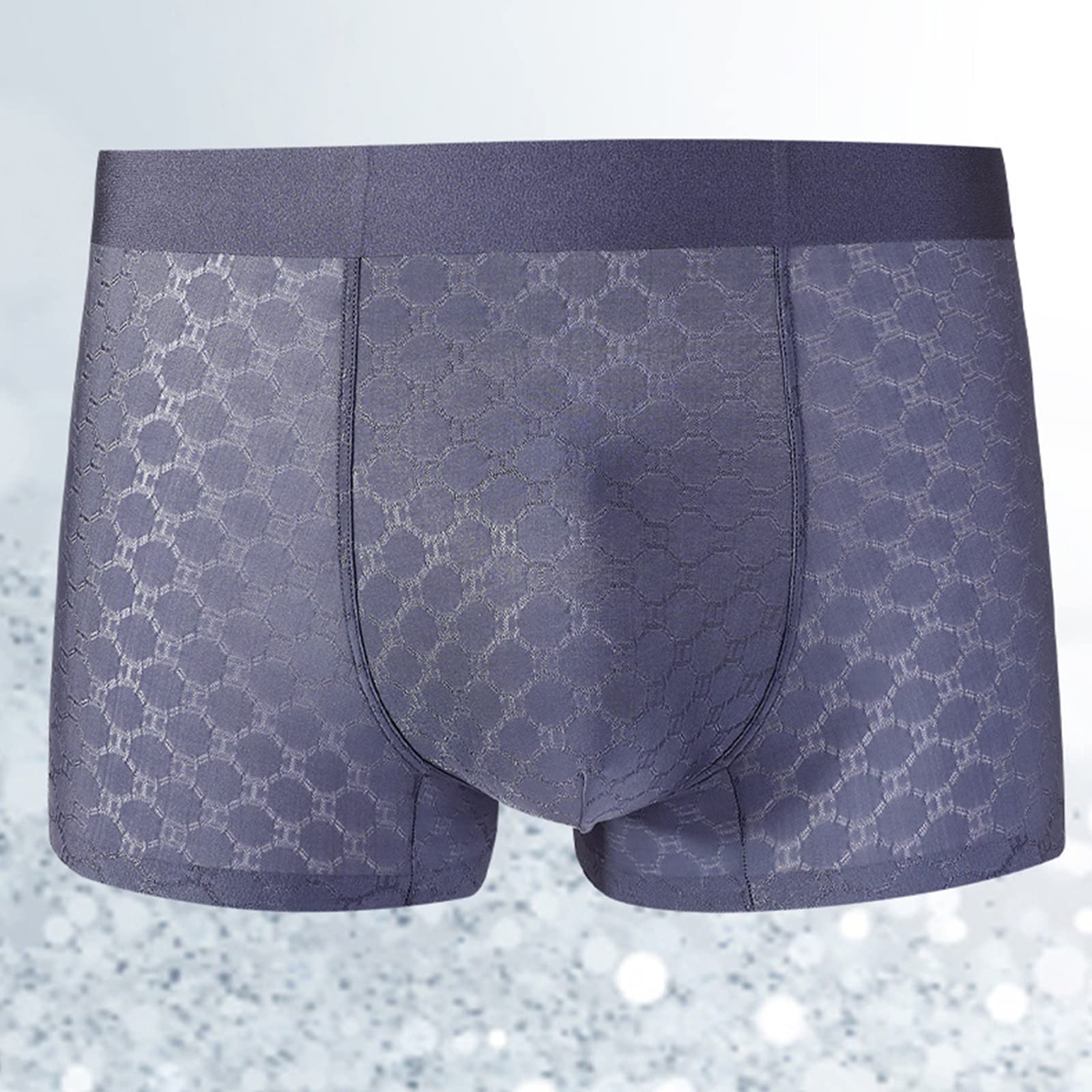 Evankin Mens Ice Silk Mesh Boxer Briefs Breathable