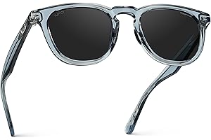 WEARME PRO WMP Eyewear – Men’s Polarized Sport & Golf Sunglasses: Round Frame, Anti-Reflective Lenses, Non-Slip Nose Pads, Lightweight