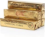 Q4U Quick Light Charcoal Premium 50 Cubes 10 Roll 25mm Cubes view 3