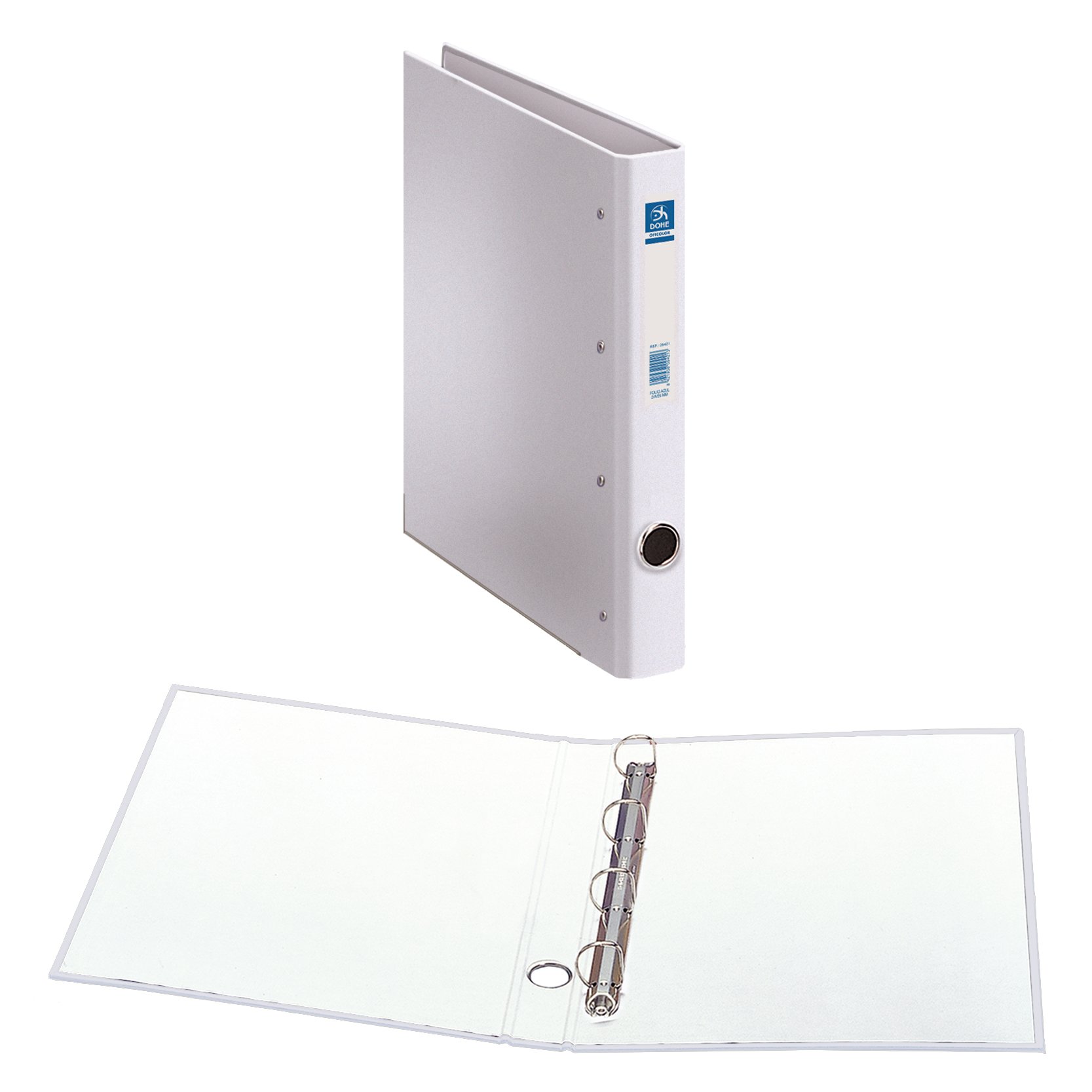 Dohe Oficolor 4 Ring Binder 25mm A4 White