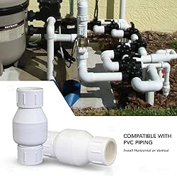 Midline Valve 4I2U12 PVC Inline Check Valve for