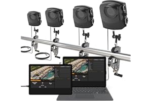 Brinno BCC2000 Plus 4-Pack Construction Camera Bundle | Includes: Full HD TLC2000 Time Lapse Camera, 32-ft Extender Kit, Clamp Mount & Waterproof Case | Cameras for Jobsites | 1-Year Battery | 4-Pack