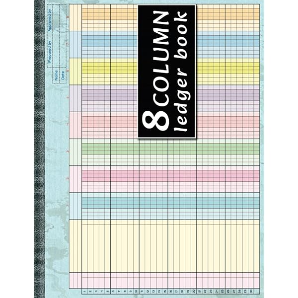 Gisgfim 6 Pads 100 Sheets Columnar Analysis Pad 3 Hole - View #10