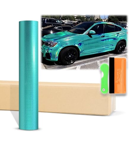 108\" X 60\" Super Gloss Metallic Blue Vinyl Film Wrap Air Bubble Free 9ft X 5ft