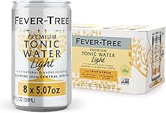 Fever-Tree Light Tonic Water - Premium Mixer - Refreshing Beverage for Cocktails & Mocktails. Naturally Sourced Ingredients, 