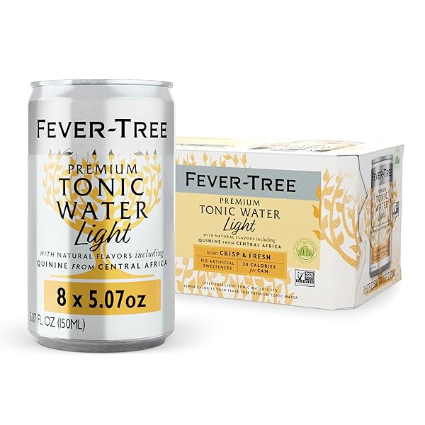 FEVER-TREE NATURALLY LIGHT TONIC WATER, 5.07 FL OZ...