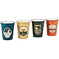 Hallmark Peanuts Beagle Scouts Enameled Metal Drinking Cups, Set of 4