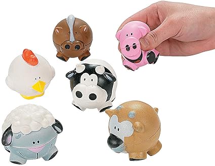 farm animal stress balls
