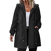 Amazon.com: Hanna Nikole Rain Coats for Women Plus Size Waterproof