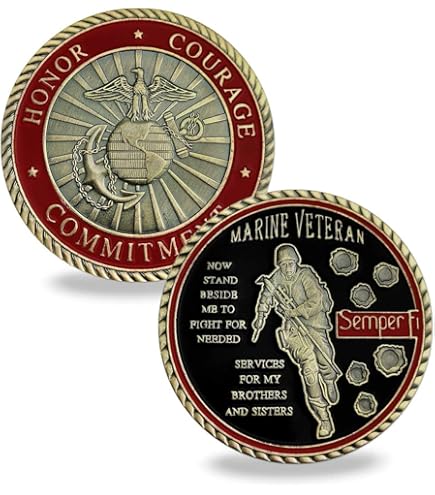 米海兵隊チャレンジコイン／Marine Corps Challenge Coin チャレンジコイン 紋章 アメリカ海兵隊 記念メダル Challenge