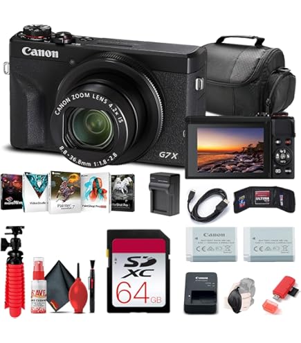 Amazon.com : Canon PowerShot G7 X Mark III Digital Camera (Black