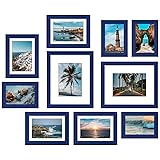 Vittanly 10 Pack Picture Frames Collage Wall