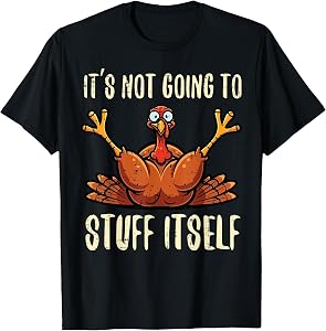 Turkey Split Not Going to Stuff Itself Thanksgiving Women T-Shirt