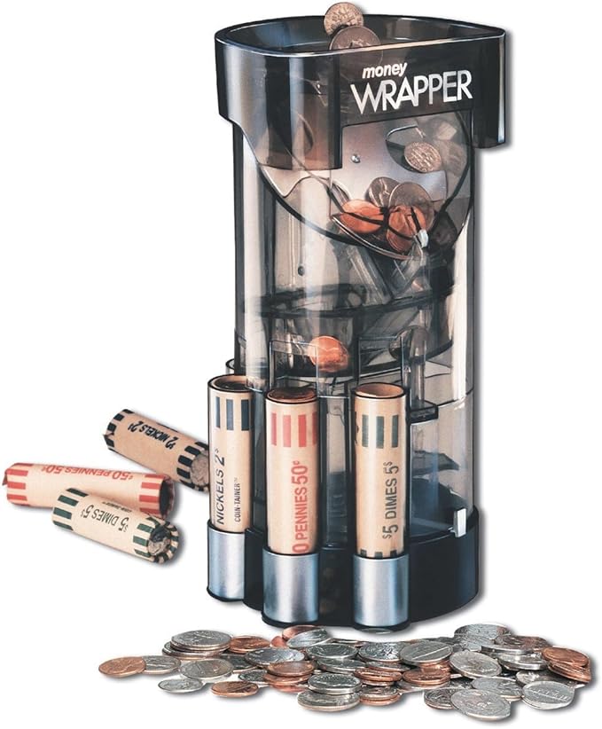 MagNif Inc. Money Wrapper Coin Sorter, Money & Banking Amazon Canada