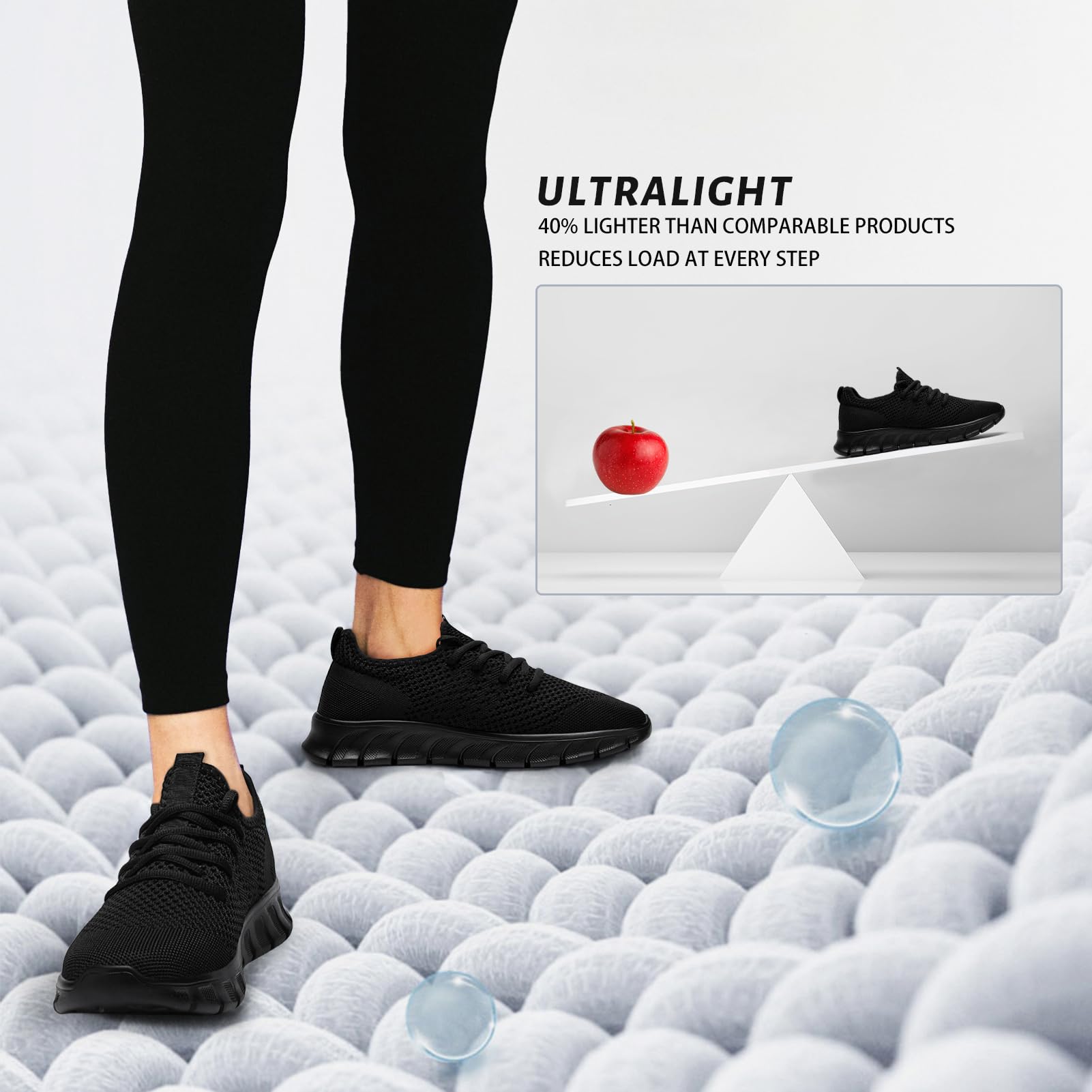 GDEKLO Womens Shoes Running Sneakers Tennis Non Slip Walking Gym Workout Athletic Comfortable Fashion saport Casual Shoe