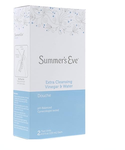 SUMMER’S EVE EXTRA CLEANSING VINEGAR & WATER DOUCHE 2 EACH