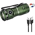 sofirn SC13 HCRI Small LED Flashlight Type-C Rechargeable, Bright Pocket Flashlight 1100 Lumens with 519A LED, 90 High CRI Mini Waterproof Light for Everyday Carry Camping Hiking Repairing