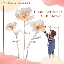 YOFNIRG Giant Flowers for Decoration,Wedding