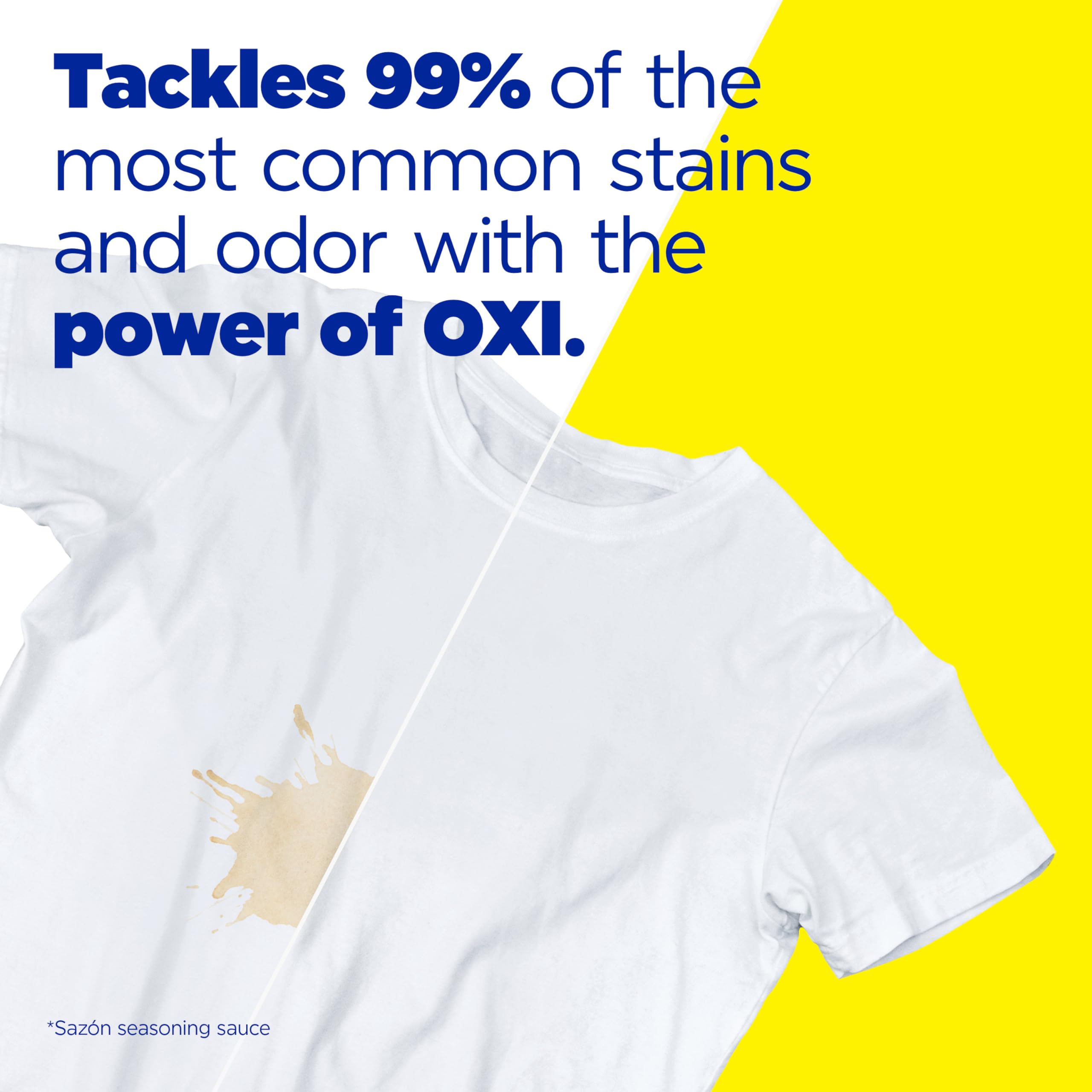 Tide Simply Oxi Boost + Ultra Stain Release, Tough on Stains, Whitens, Brightens, Refreshing Breeze Scent, 151 fl oz, 107 Loads