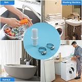 BRITECO Washing Machine Waste Pipe Connector 110810 Leak-Proof Hose Joiner view 6