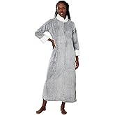 N Natori womens Mandarin Zip Caftan Length 52"