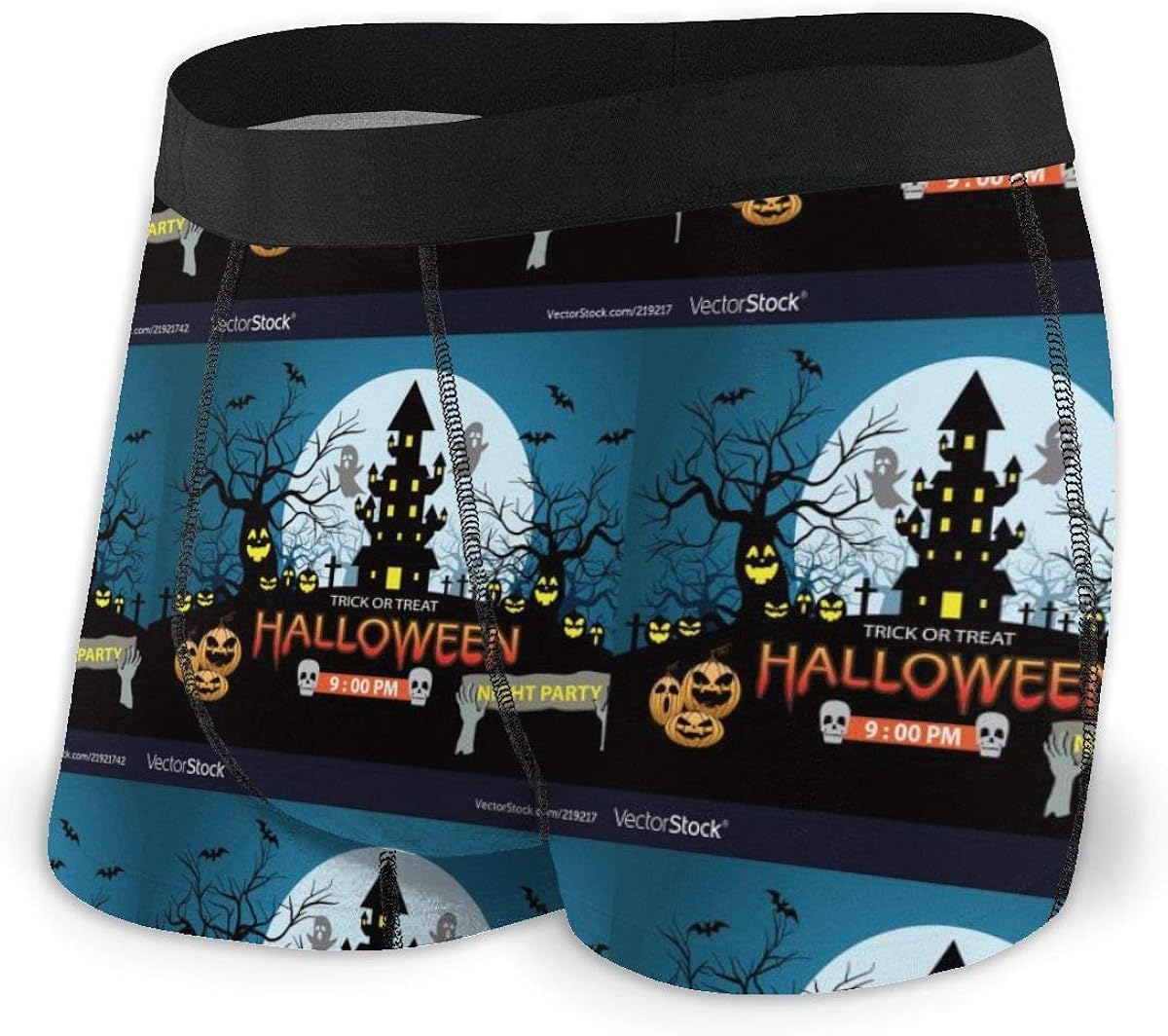 Men's Breathable Underwear Happy Halloween Night Party