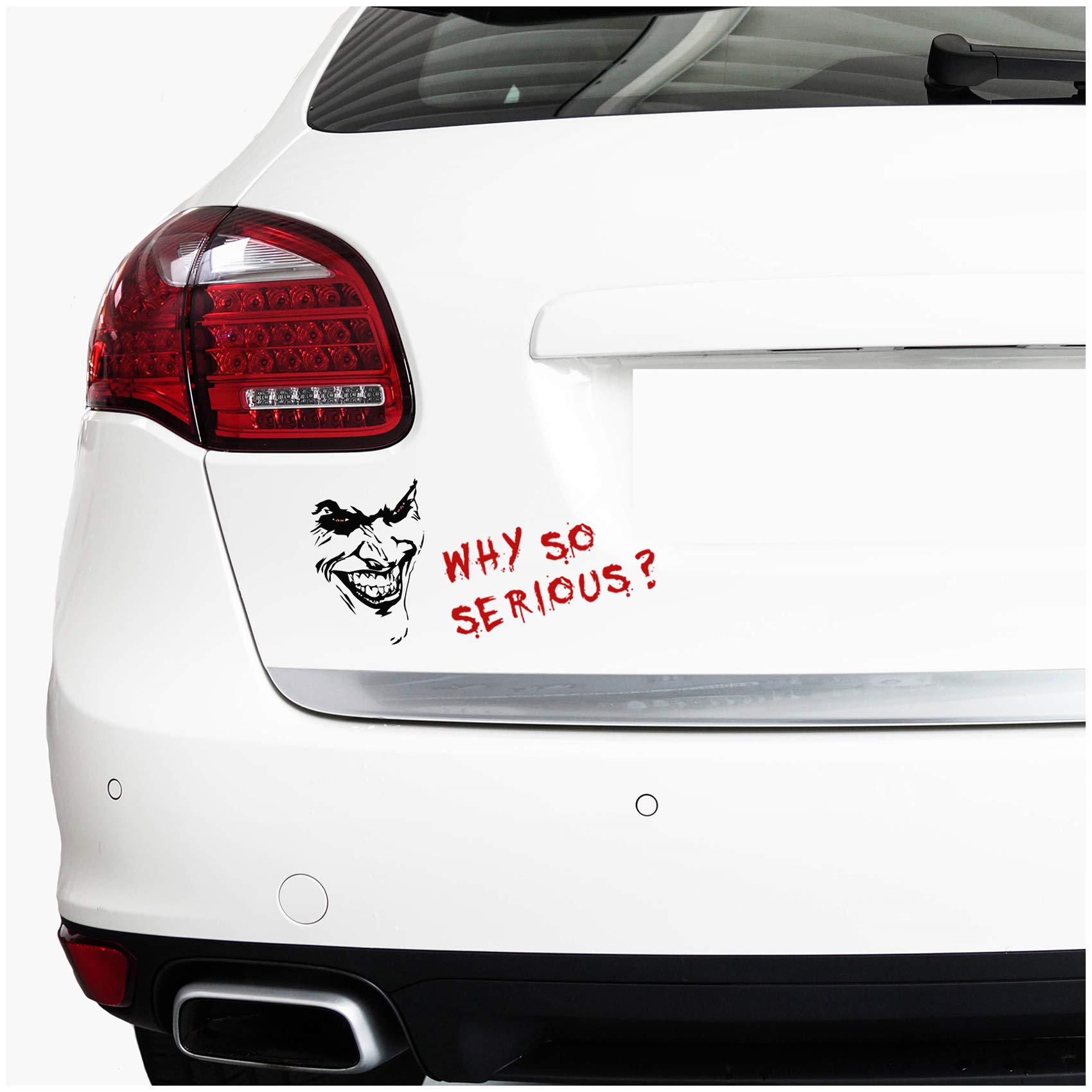 Finest-Folia Joker Batman Sticker, Small Version