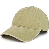 Armycrew XXL Oversize Big Washed Cotton Pigment Dyed Unstructured Baseball Cap