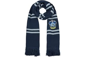 Cinereplicas Harry Potter Lightweight Scarf Gryffindor/Hufflepuff/Ravenclaw/Black/Slytherin - Official Licence