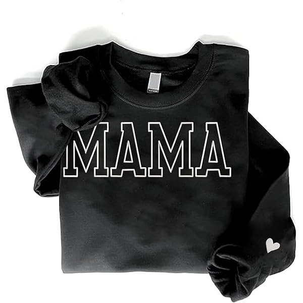Amazon.com: Mama Est Sweatshirt - Mom Established - Custom