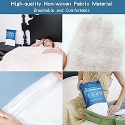 OTITYAN 2 Pack Disposable Bed Sheets Travel