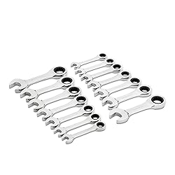 GEARWRENCH 14 Pc. 12 Point Stubby Ratcheting